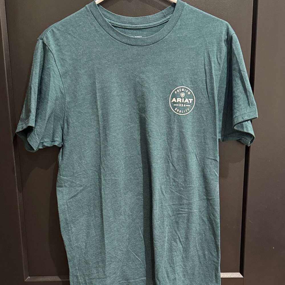 Ariat Men's Dark Teal Short Sleeve Tee